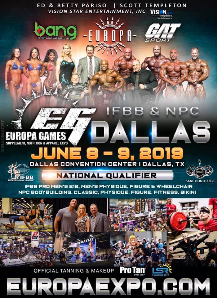 Dallas Europa 2019 - Booth #814 - Goddess Glam Custom Competition Suits