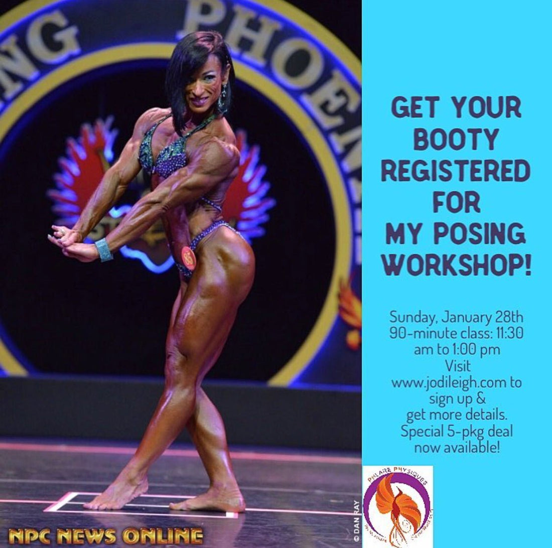 Jodi Miller's First Posing Workshop of 2018! - Goddess Glam Custom Competition Suits