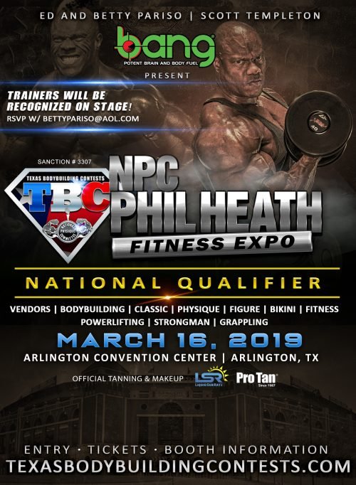 Phil Heath Classic 2019 - Goddess Glam Custom Competition Suits