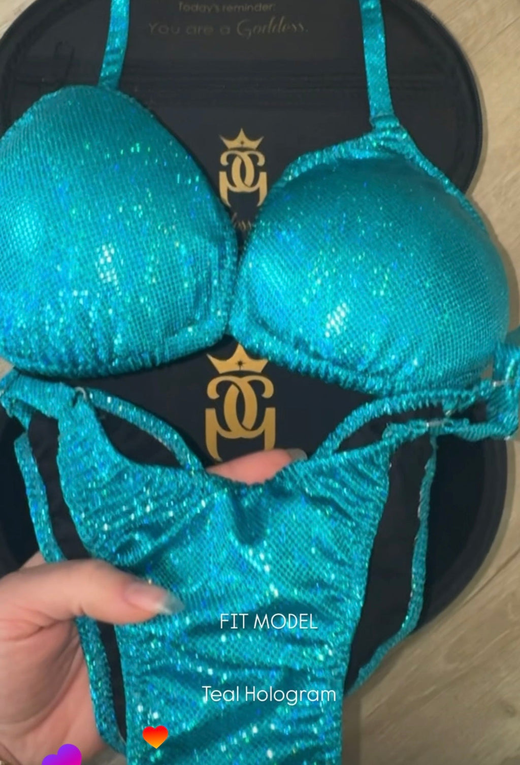 NPC Fit Model Competition Suit - Goddess Glam Custom Competition Suits