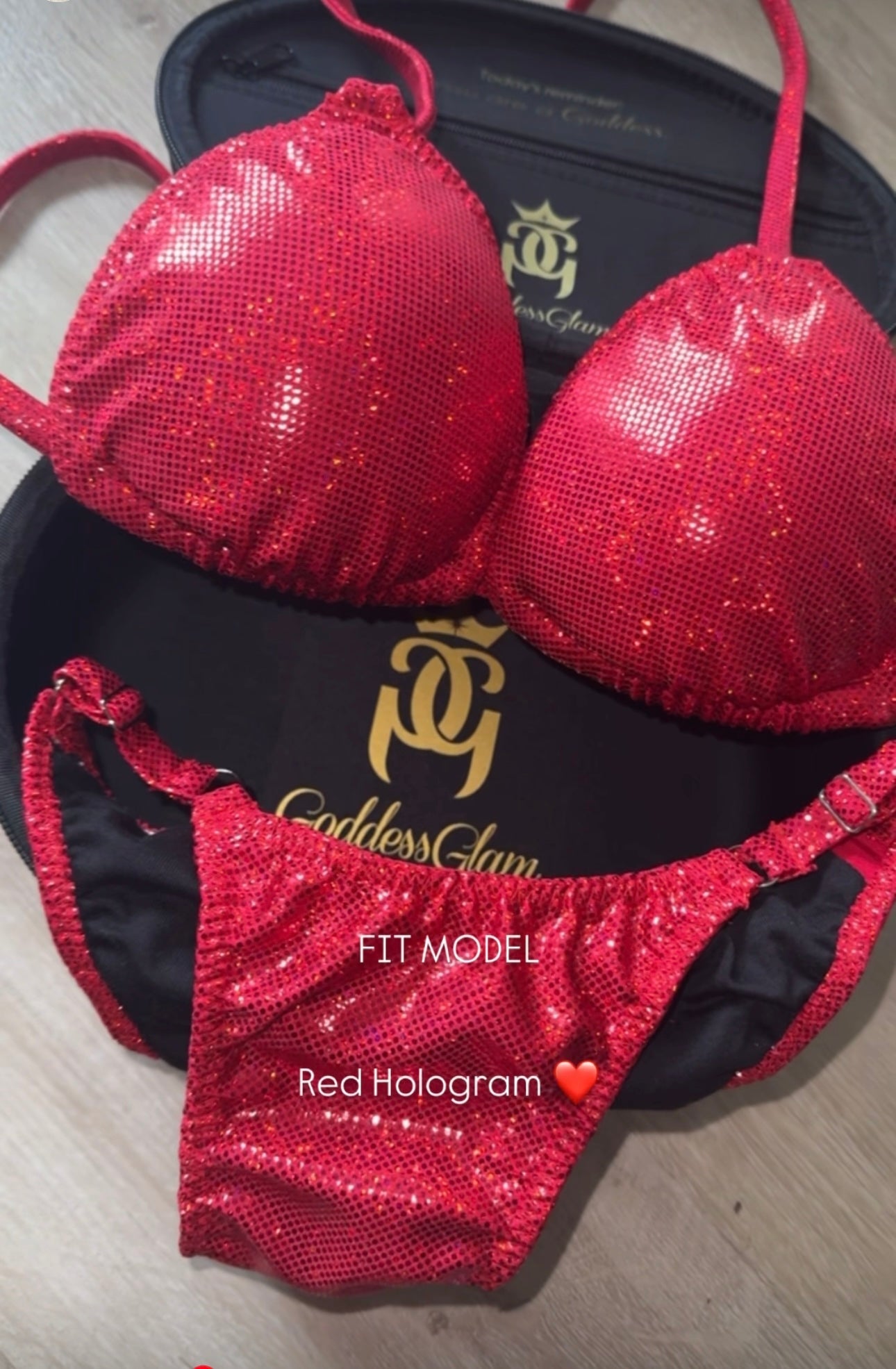 NPC Fit Model Competition Suit - Goddess Glam Custom Competition Suits