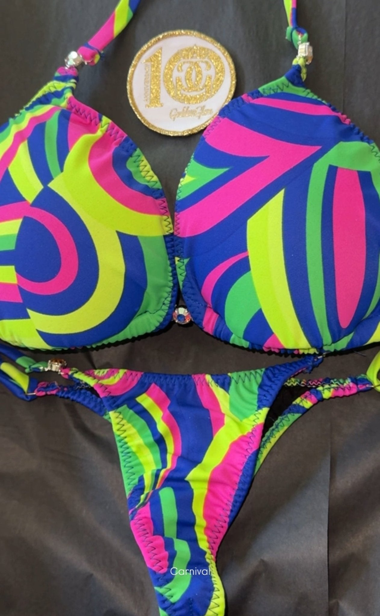 Posing Bikini | Wellness Suit - Goddess Glam Custom Competition Suits