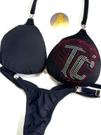Team/Logo Posing Bikini | Wellness Suit - Goddess Glam Custom Competition Suits