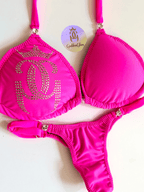 Team/Logo Posing Bikini | Wellness Suit - Goddess Glam Custom Competition Suits