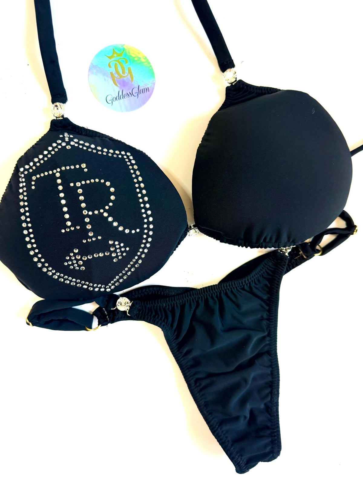 Team/Logo Posing Bikini | Wellness Suit - Goddess Glam Custom Competition Suits
