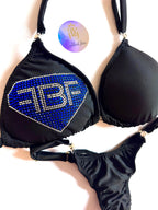 Team/Logo Posing Bikini | Wellness Suit - Goddess Glam Custom Competition Suits