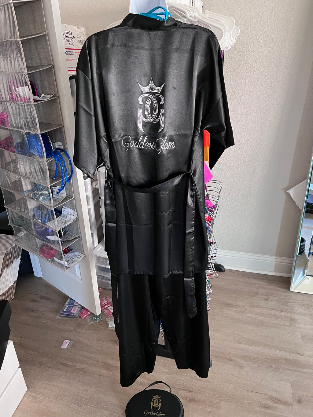 Satin Competition Day Robe & Pants