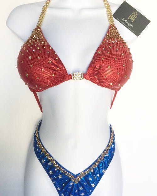 BRNZ0100 - Goddess Glam Custom Competition Suits