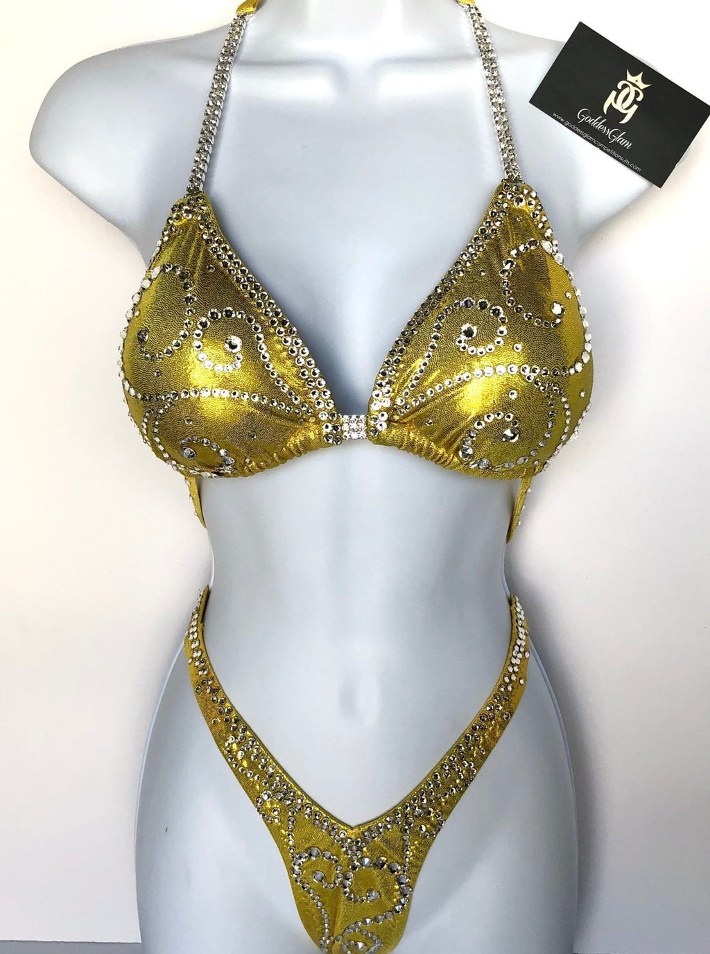 BRNZ0108 - Goddess Glam Custom Competition Suits