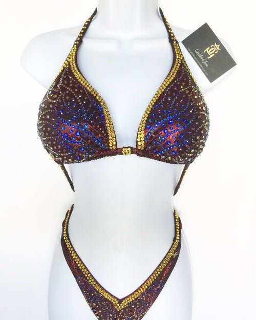 GOLD0108 - Goddess Glam Custom Competition Suits