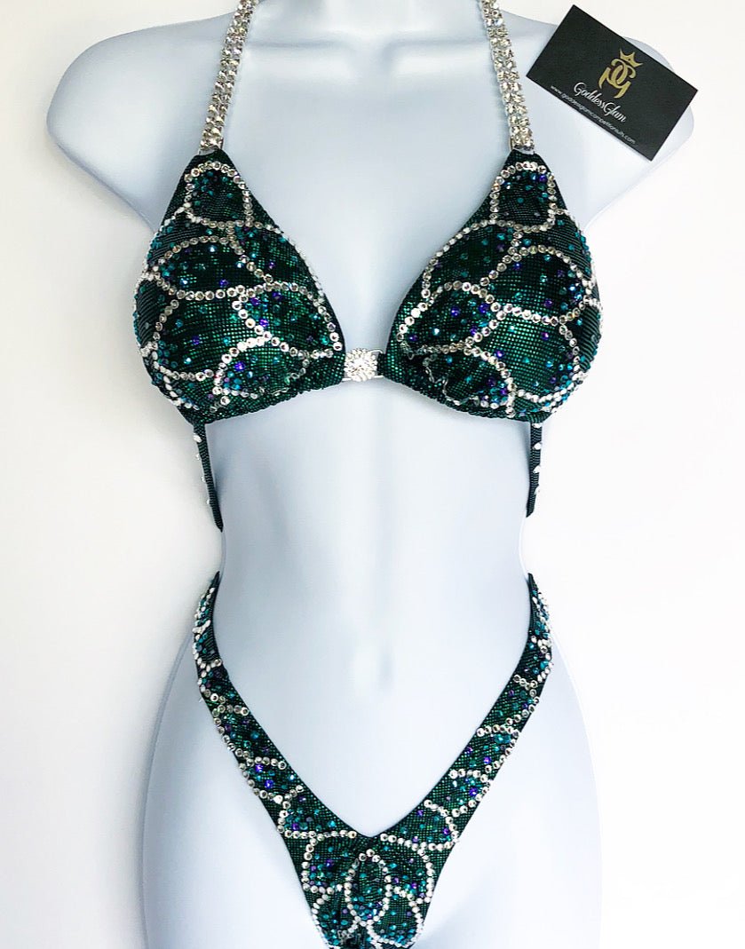 GOLD0109 - Goddess Glam Custom Competition Suits