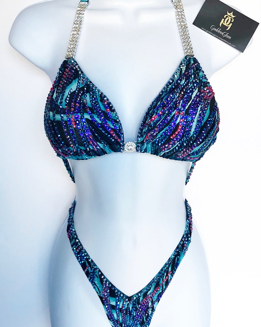 GOLD0113 - Goddess Glam Custom Competition Suits