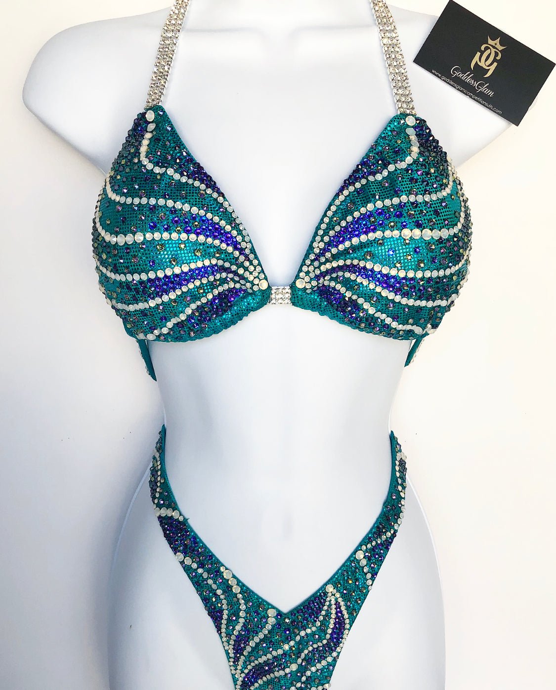 GOLD0115 - Goddess Glam Custom Competition Suits