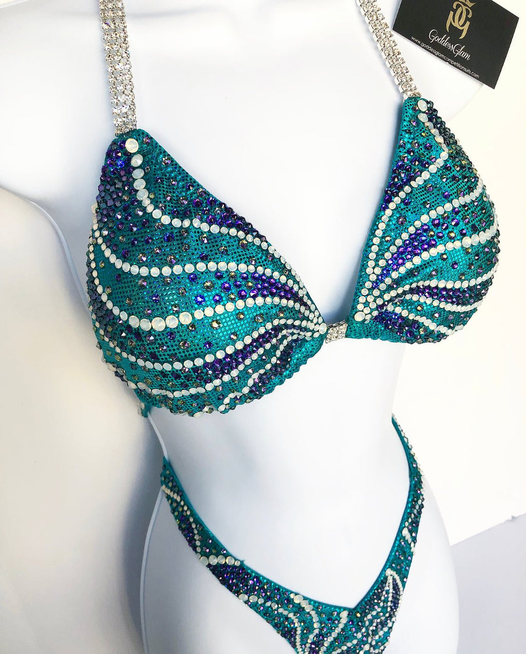 GOLD0115 - Goddess Glam Custom Competition Suits