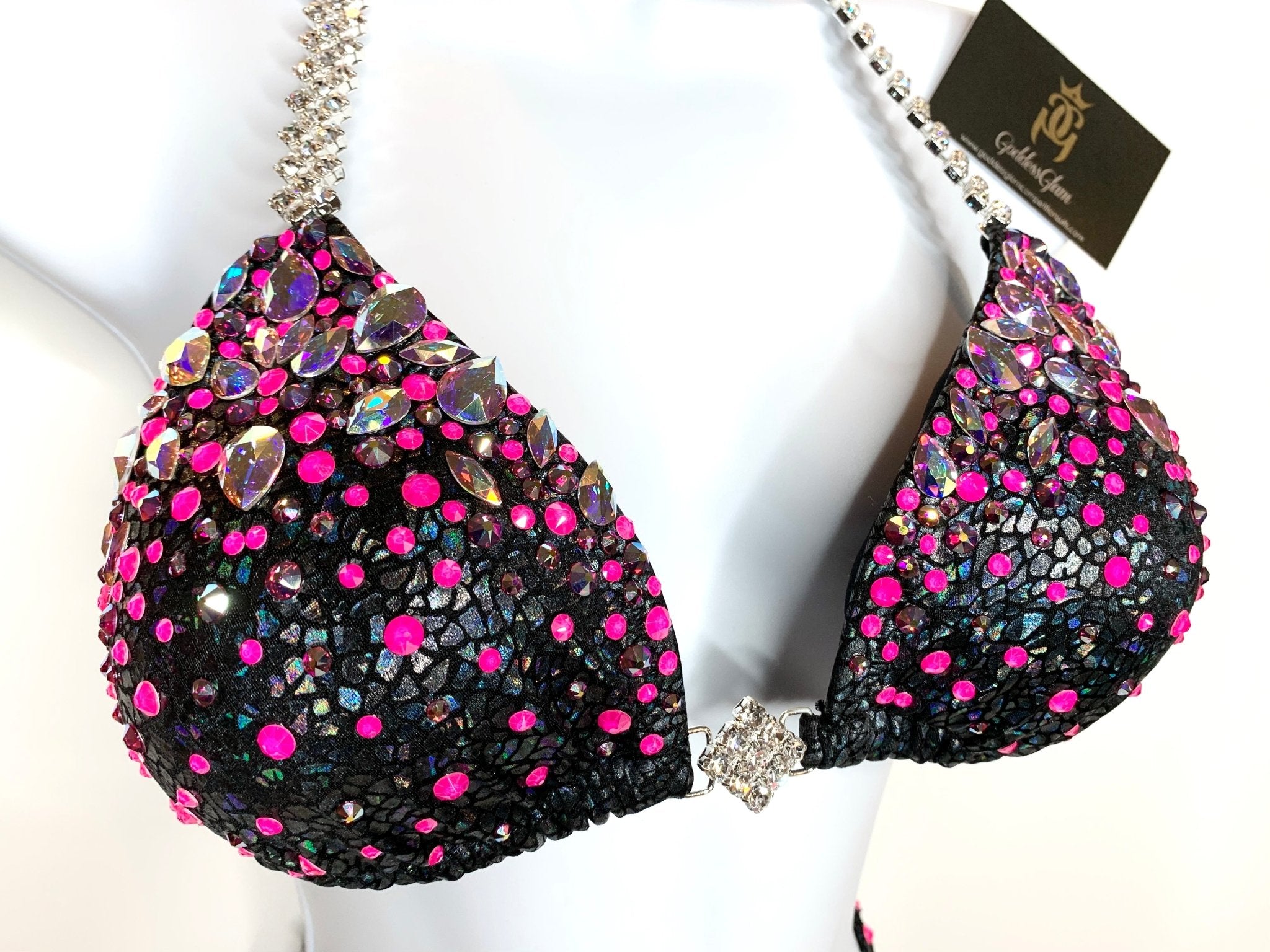 Competition figure suit