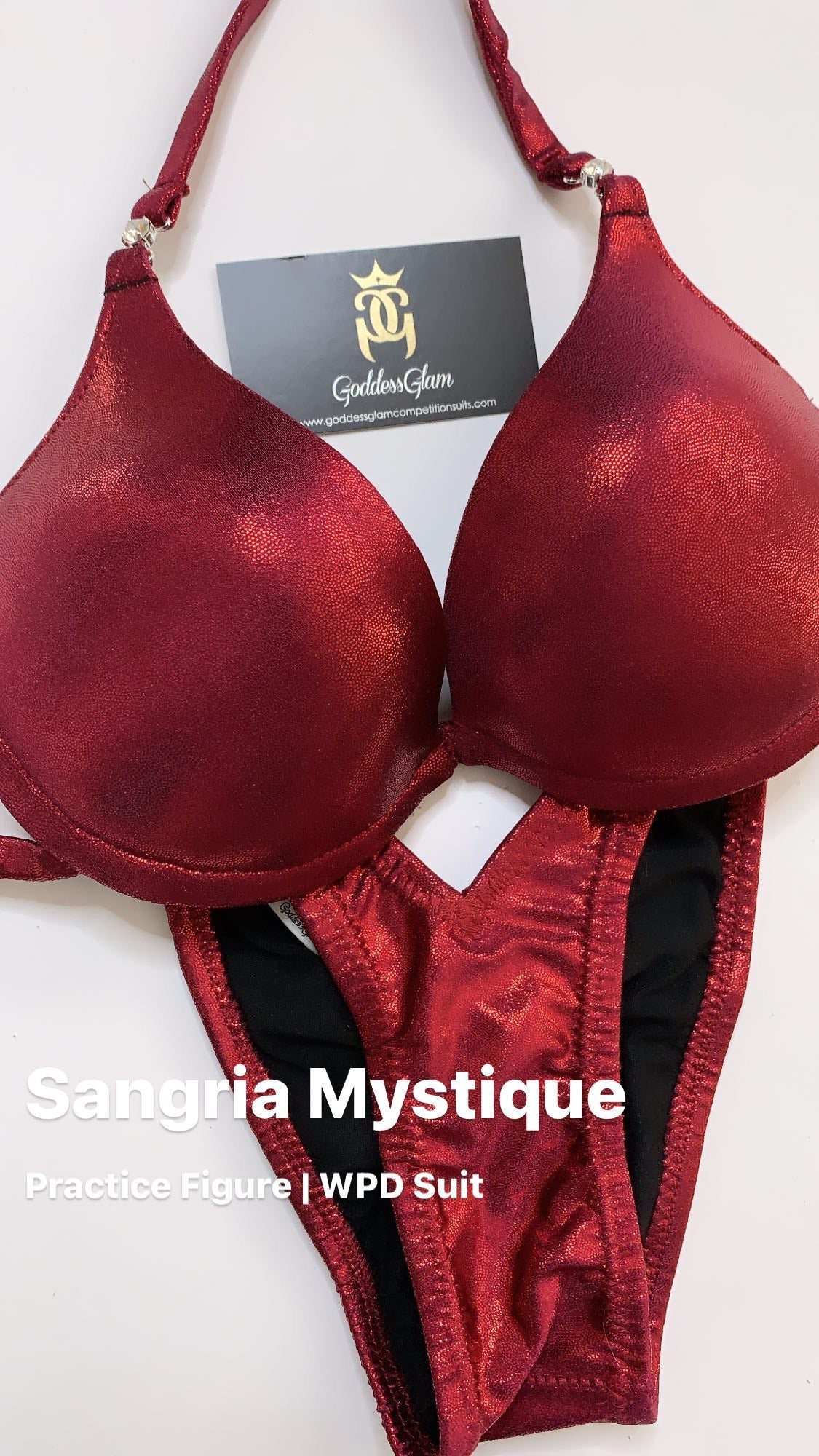 Practice Figure | Women's Physique | Bodybuilding Suit - Goddess Glam Custom Competition Suits