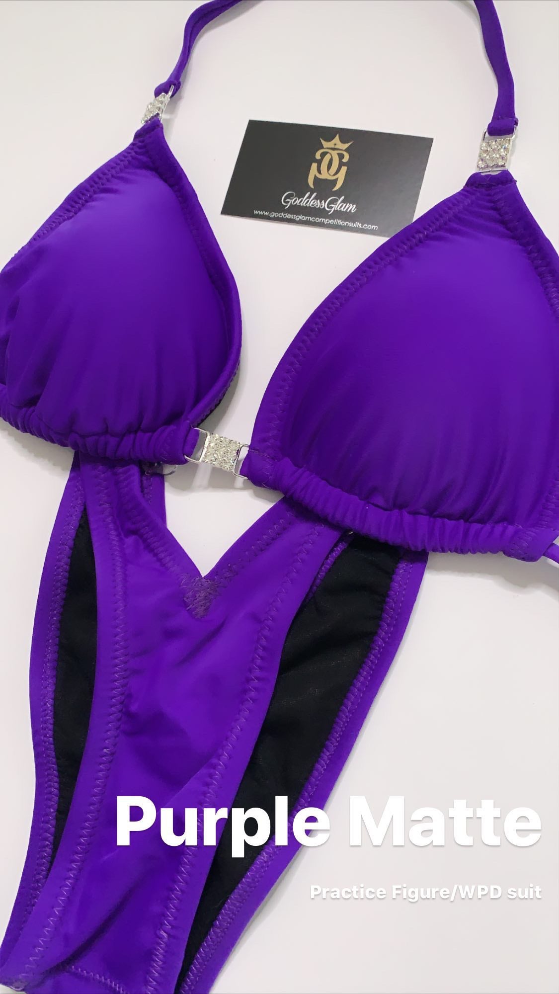 Practice Figure | Women's Physique | Bodybuilding Suit - Goddess Glam Custom Competition Suits