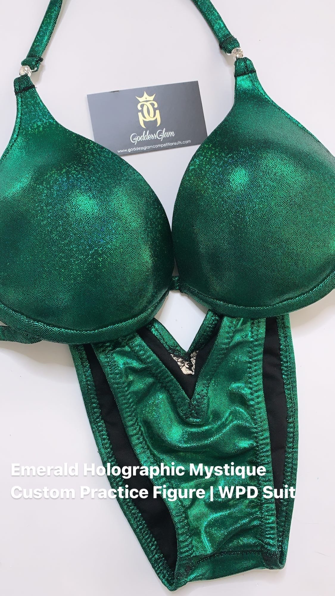 Practice Figure | Women's Physique | Bodybuilding Suit - Goddess Glam Custom Competition Suits
