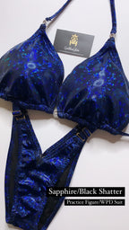 Practice Figure | Women's Physique | Bodybuilding Suit - Goddess Glam Custom Competition Suits