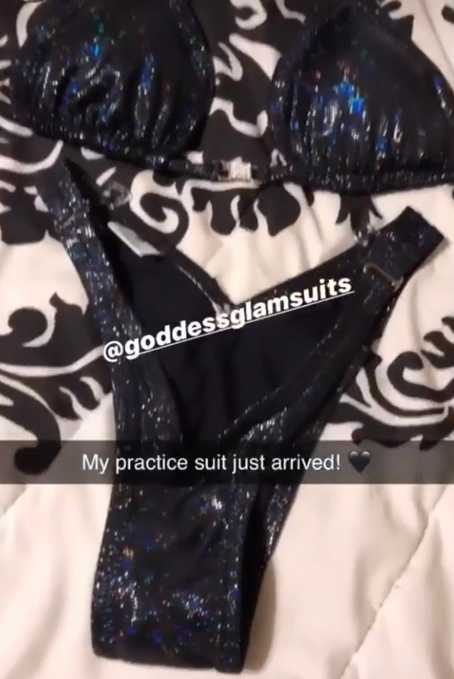 Practice Figure | Women's Physique | Bodybuilding Suit - Goddess Glam Custom Competition Suits