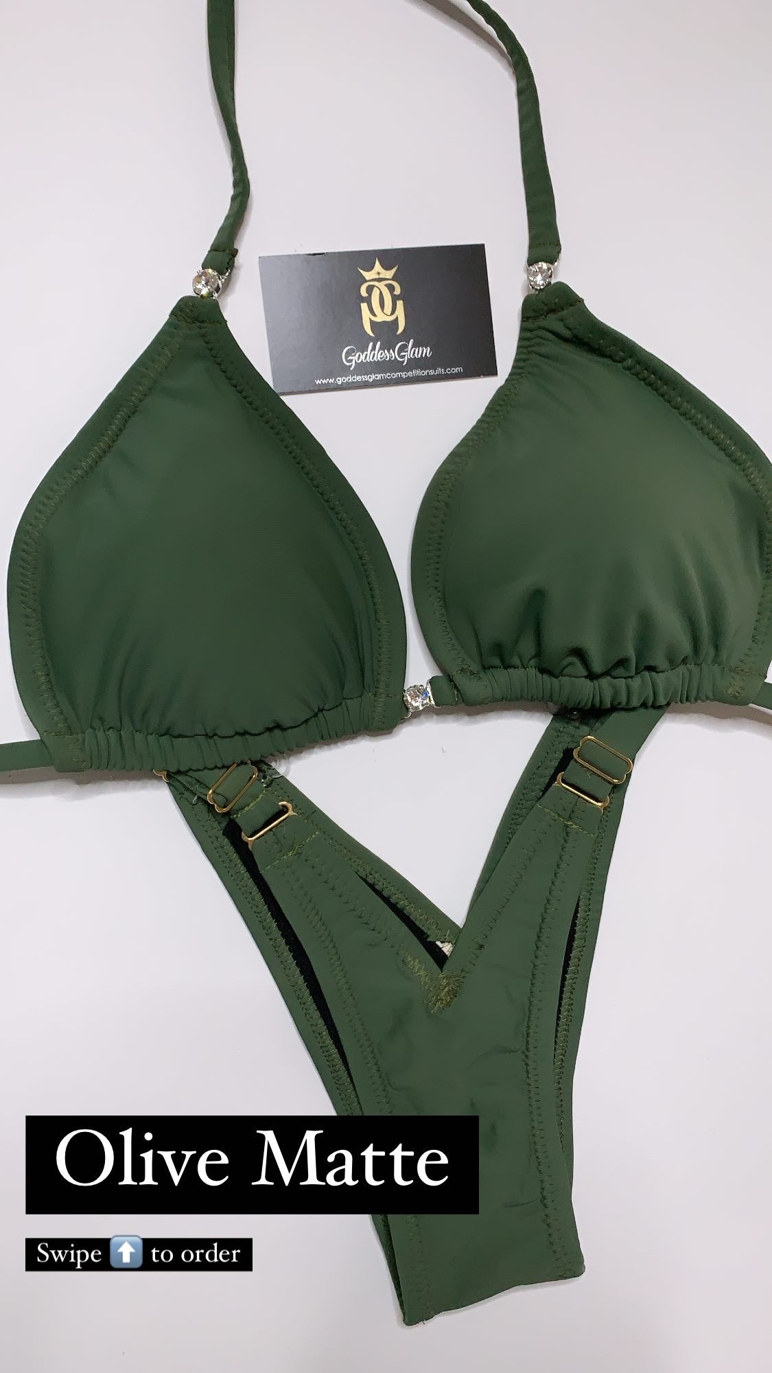 Practice Figure | Women's Physique | Bodybuilding Suit - Goddess Glam Custom Competition Suits