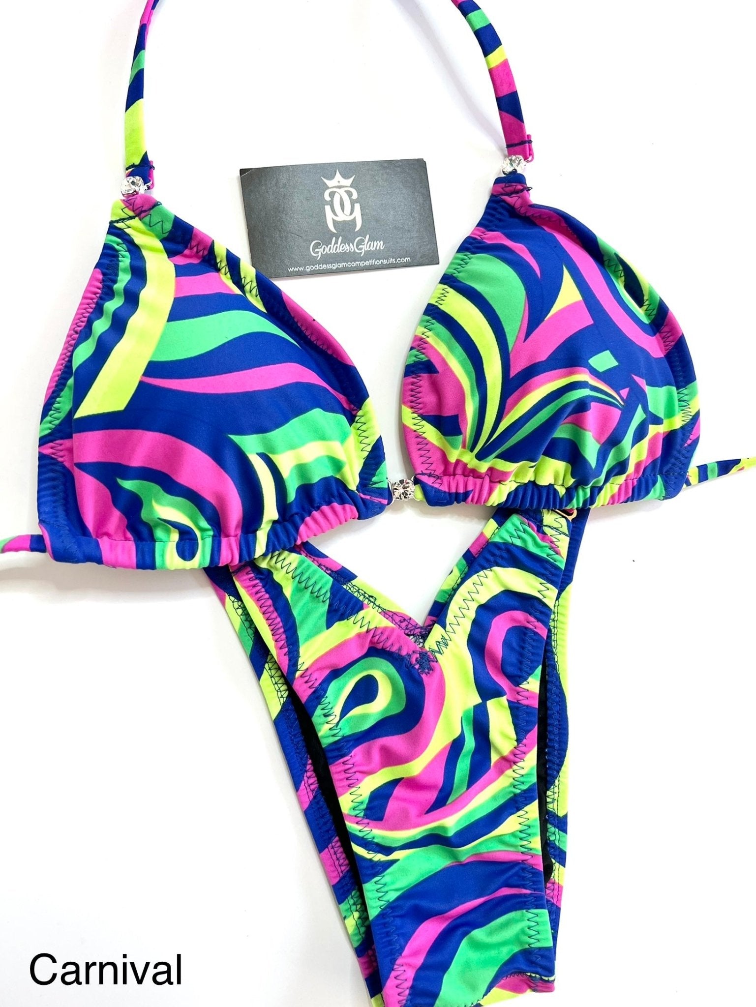 Practice Figure | Women's Physique | Bodybuilding Suit - Goddess Glam Custom Competition Suits