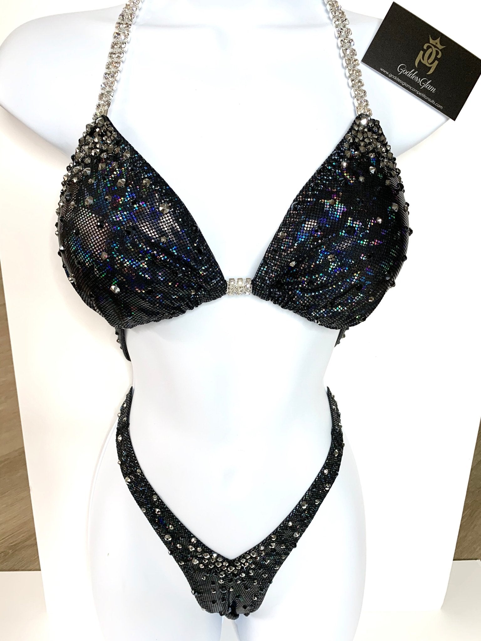 SILV0100 - Goddess Glam Custom Competition Suits
