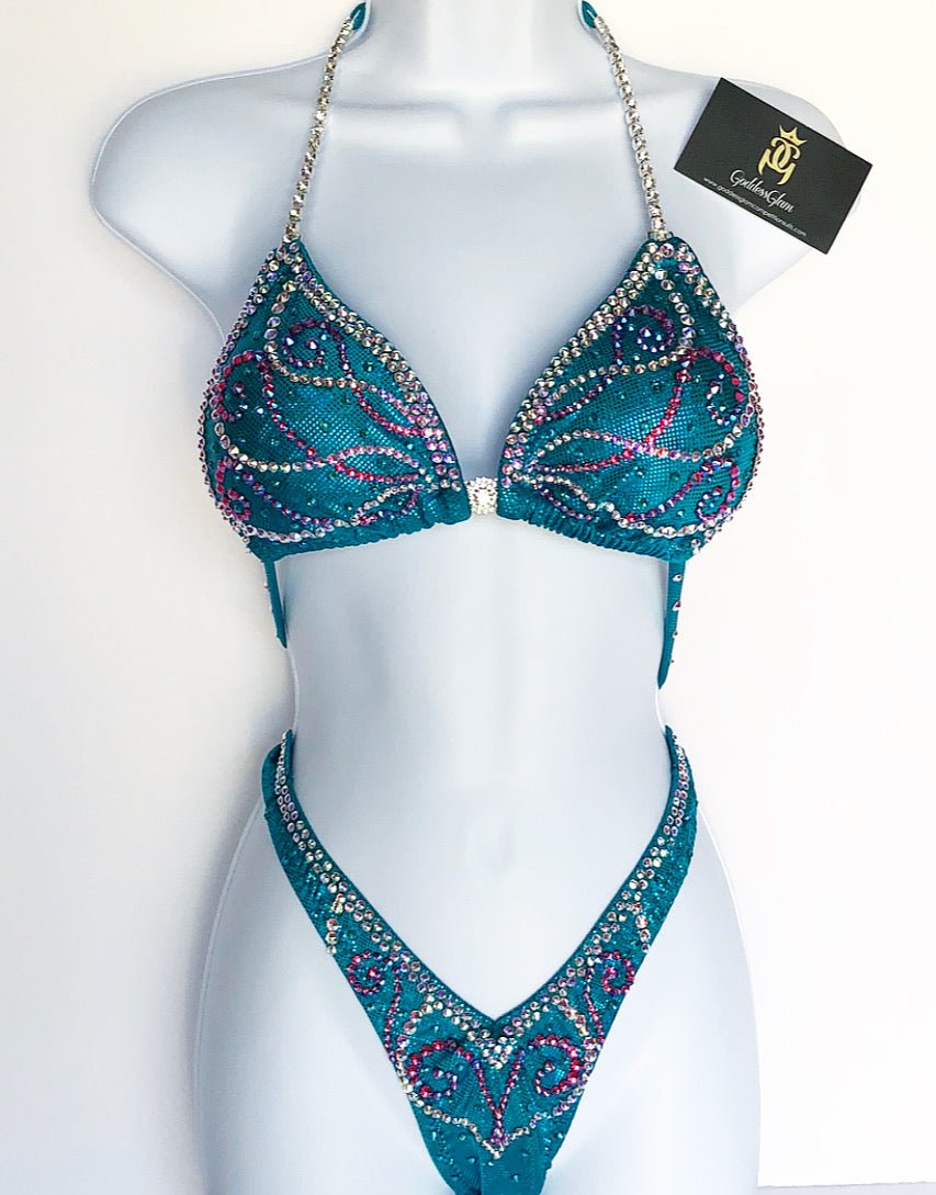 SILV0102 - Goddess Glam Custom Competition Suits