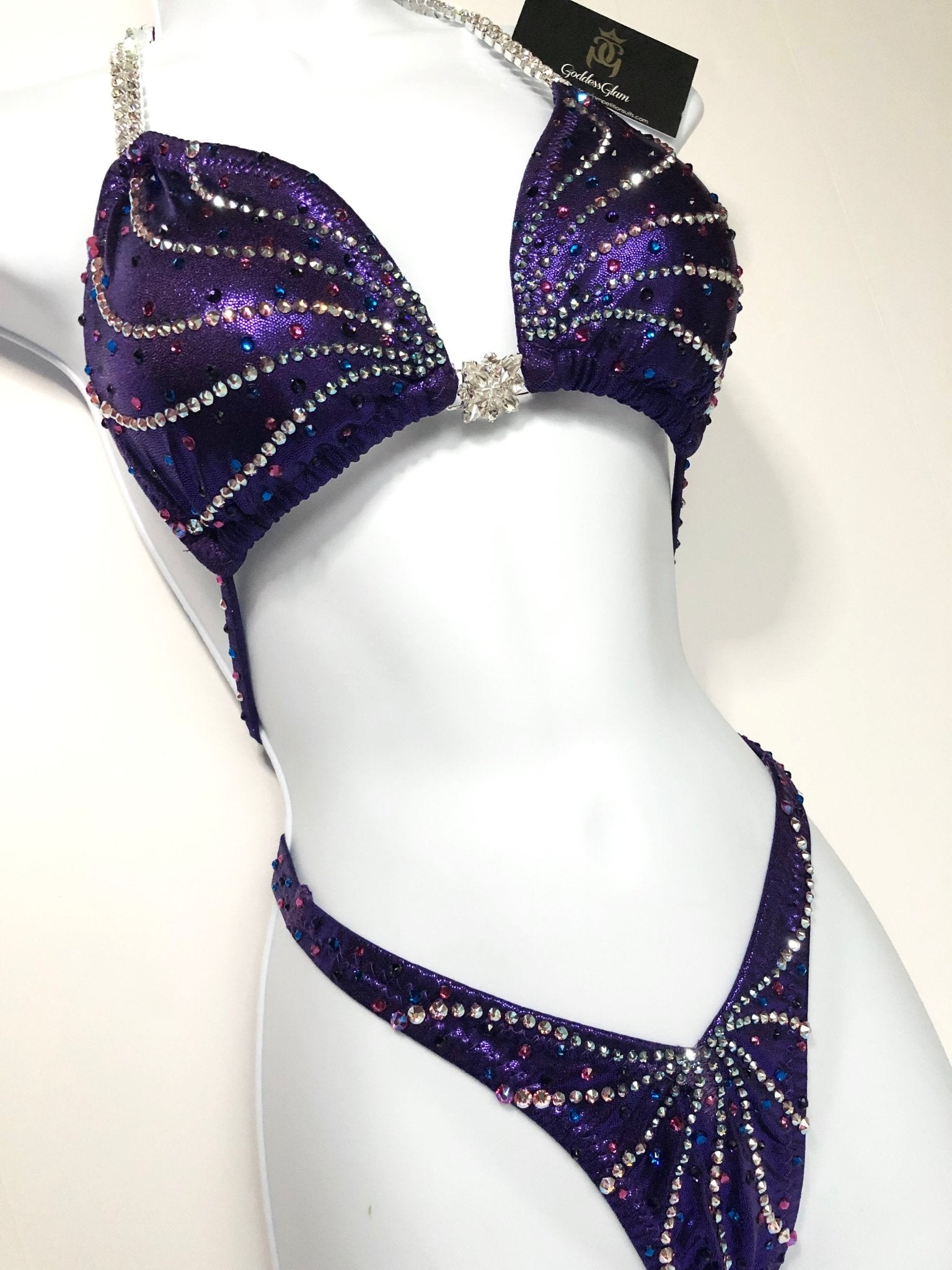 SILV0107 - Goddess Glam Custom Competition Suits