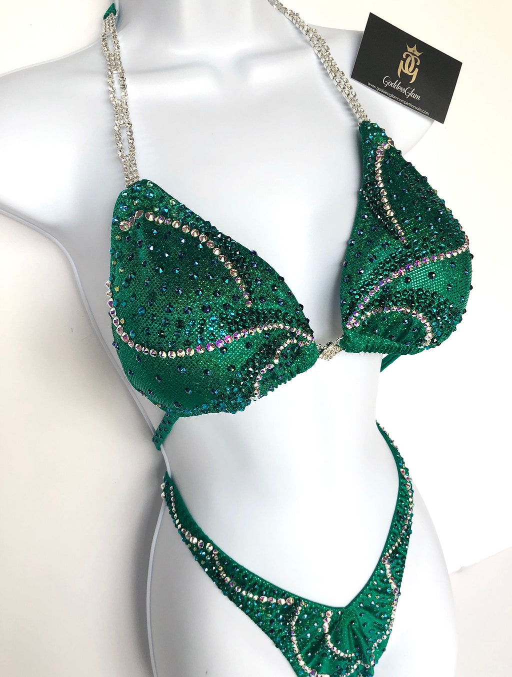 SILV0108 - Goddess Glam Custom Competition Suits