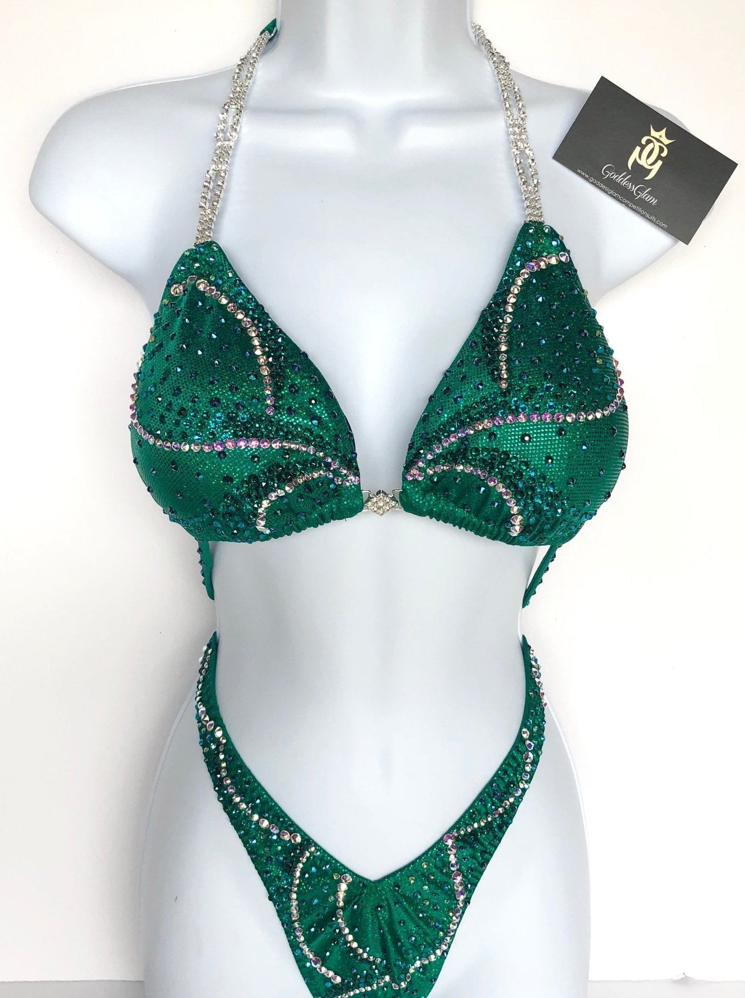 SILV0108 - Goddess Glam Custom Competition Suits