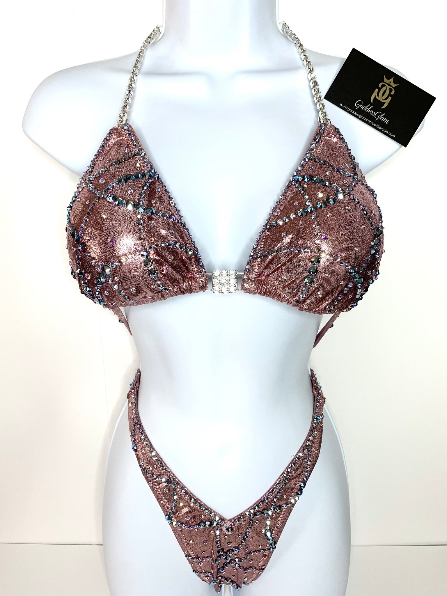 SILV0109 - Goddess Glam Custom Competition Suits