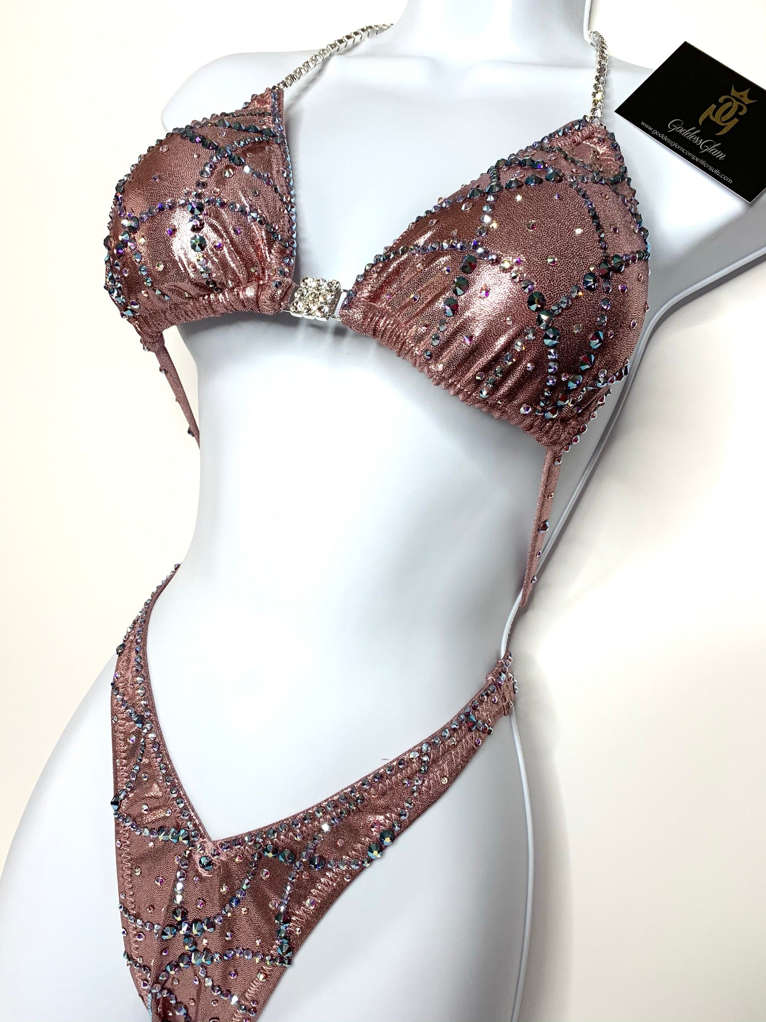 SILV0109 - Goddess Glam Custom Competition Suits